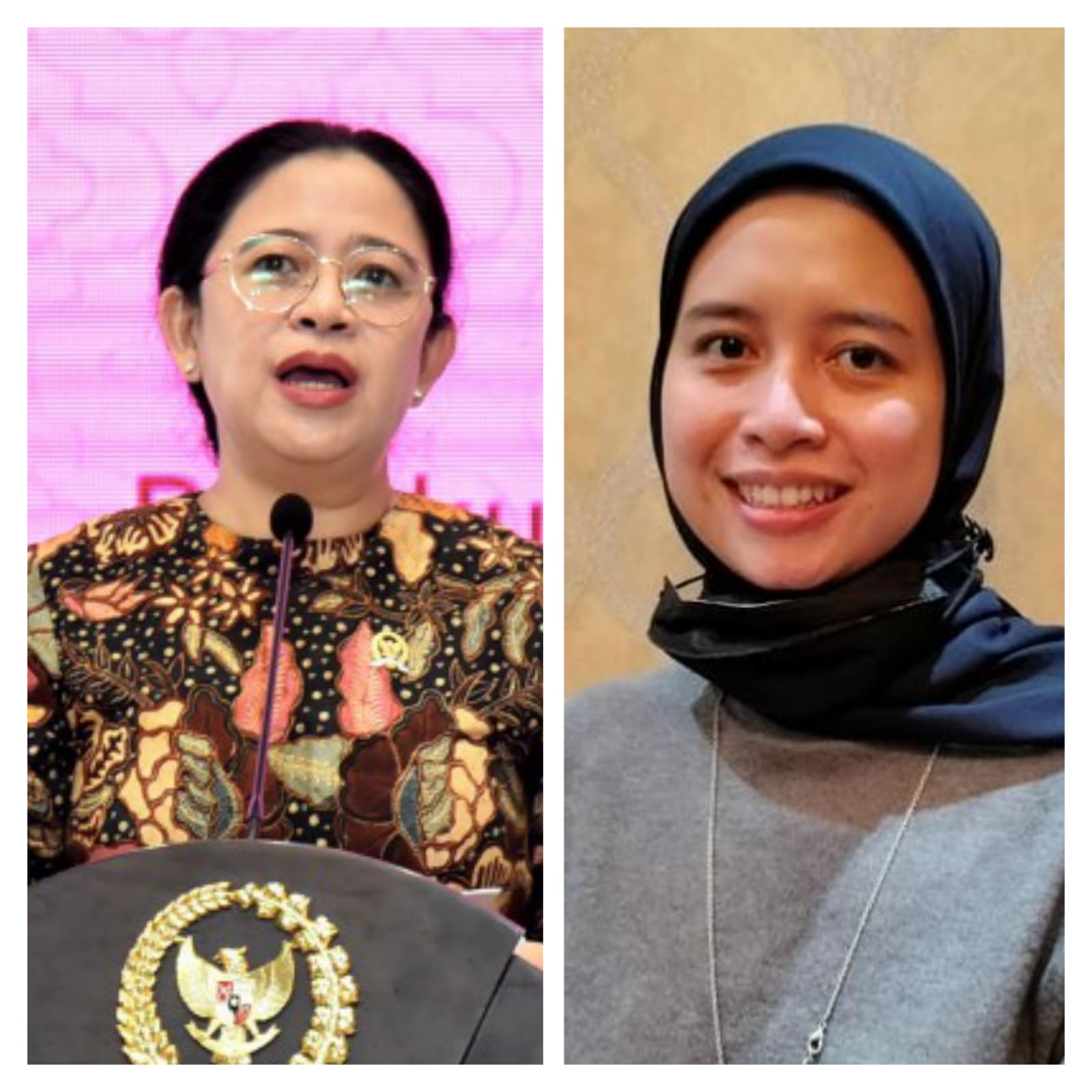 Puan maharani bersama aisa putri